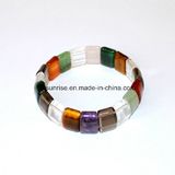 Semi Precious Stone Crystal Gemstone Beaded Jewellery Bracelet<Esb01263>